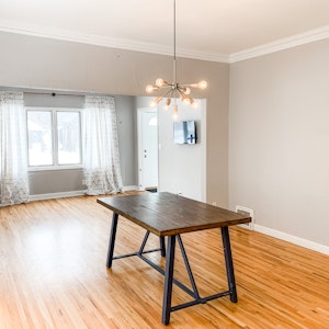 Dining Room + Living Room
