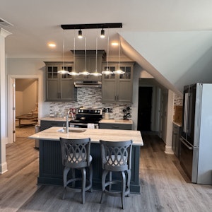 Full kitchen with brand new appliances.