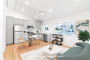 Living Room/Kitchen (virtually staged)
