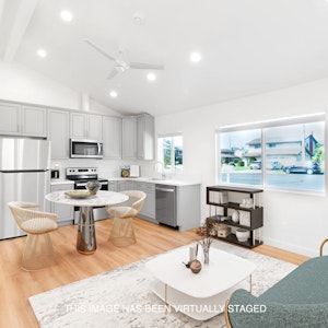 Living Room/Kitchen (virtually staged)