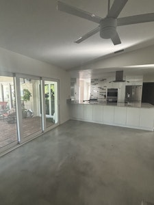 family room/kitchen
