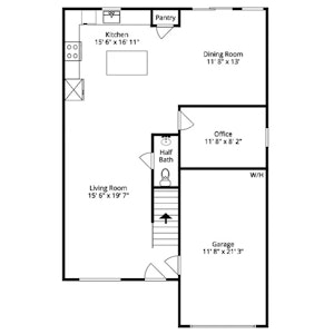 Floor Plan (1st Level)