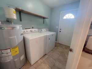 Laundry, new water heater July 2025