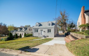 front yard and driveway