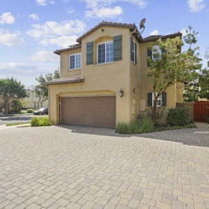 Side of house Garage and Patio Entrance