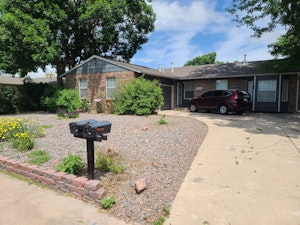 Front yard/drive way