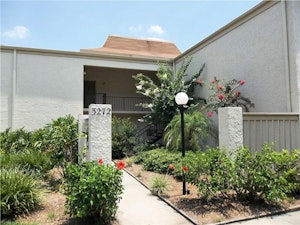 Front of the building
