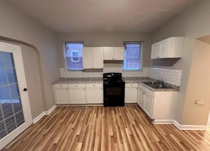 Updated kitchen with modern finishes