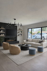 Living Area (conceputal construction photo)