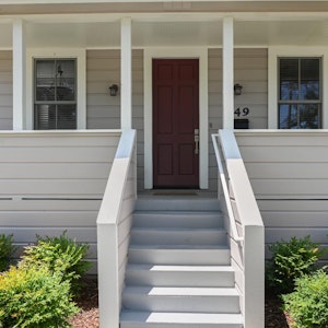 Street view of front door