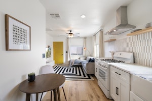 Kitchen & Living Room