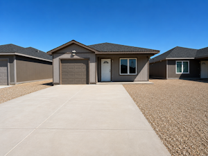 Front Yard and Front View of House